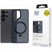 "Smoke Case Mag&Stand Samsung Galaxy S25 Ultra", juodas