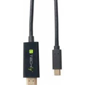 Techly Monitor cable adapter USB-C DP AltMode to HDMI 4K M/ M 2