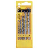 Dewalt Concrete drill - set 5 pieces