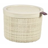 Basket Jute Cream 2L 17x13cm