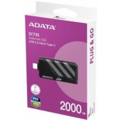 SSD Disk External SC735 2TB U3.2C 1000/ 1000MB/ s Grey