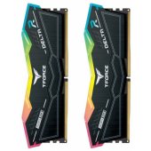 T-Force Delta RGB juodas 2x16GB DDR5 6400MHz DIMM FF3D532G6400HC40BDC01