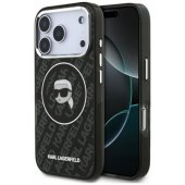 IML Karl Head Logo MagSafe Case iPhone 17 Pro Black