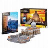 CUBIC FUN 3D DĖLIONĖ NATIONAL GEOGRAPHIC ŠV. PETRO BAZILIKA