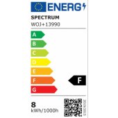 LED R63 8W E27 WW