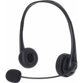 126-12 USB USB Office Headset Black
