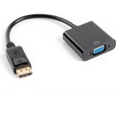 Adapteris Displayport 1.1 - VGA juodas