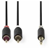 CABW22200AT05 3,5mm į 2xRCA 0.5m