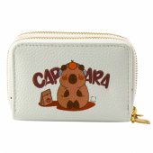 Two-compartment wallet with card compartments Kapybara White 12.5 x 8.