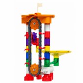 Construction Blocks Space Track For Balls Tunnels Colorful 3D 85 pcs.