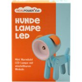 LED gyvūno žibintuvėlis, mėlynas šuo