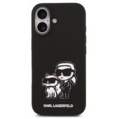 Liquid Silicone K&CH Sketch MagSafe Case iPhone 17 Black