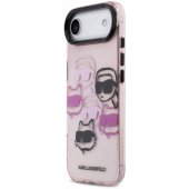 IML Multi Karl and Choupette Heads Case for iPhone Air Pink