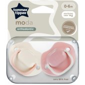 Silicon Soother MODA 0-6 m 43338499 2pcs