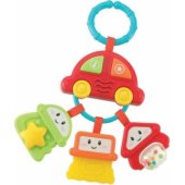 Smily Play automobilis su rakteliais