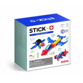 Magformers Stick-O magnetinės kaladėlės, miesto rinkinys, 16 dalių (00