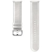 20mm Leather Strap for Watch Active 2 White