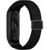 Mi Band 8 nailoninis dirželis, juodas
