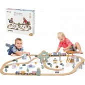 Viga 44067 PolarB traukinio rinkinys, 92 dalys