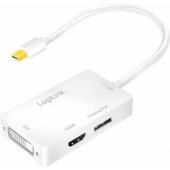 CV0045 Mini DisplayPort į DVI / DisplayPort / HDMI adapteris