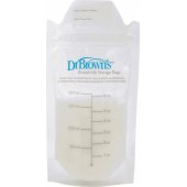 Dr Browns pieno laikymo maišeliai 25x180ml (000021)