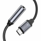 UltraBoost adapter USB-C 3.5mm mini jack black