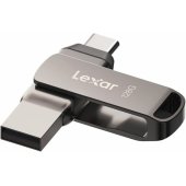 [###25###] 128GB „JumpDrive Dual Drive D400 USB 3.1 Gray“