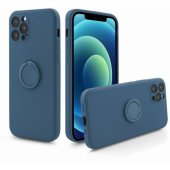 "Pastel Ring Silicone Back Case Galaxy S22 Plus 5G" Blue