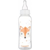 Standard Narrow Neck Bottle 250 ml CUTE ANIMALS 11/ 841 Orange