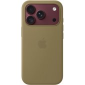 iPhone 18 Pro Max Silicone Case with MagSafe Olive