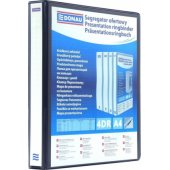 Staples 4 žiedų segtuvas A4, 100 mm, juodas (DON256)