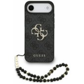 PU 4G Metal Logo Strap Case iPhone 17 Air Black