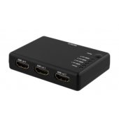 Splitter 1xHDMI in 3xHDMI out black