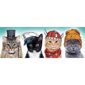 Panorama Puzzle Fluffy Crew 500pcs