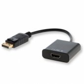 Adapter DisplayPort - HDMI Black CL-55