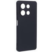 "Premium Soft Touch Silicone Case Xiaomi Redmi Note 13 4G" Black
