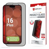 FC iPhone 16 Plus privatumo apsauginis stiklas