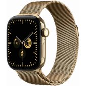 46 mm Radiant Gold Milano stiliaus metalinis dirželis M/ L