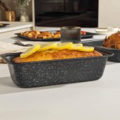 BW070371EU7 Silver Marblestone 27cm Loaf Pan