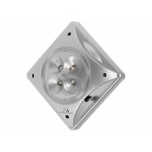 Maclean MCE124 saulės lempa, 4 LED, prieblandos jutiklis, sidabrinė
