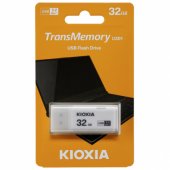 32GB TransMemory U301 USB 3.2 balta