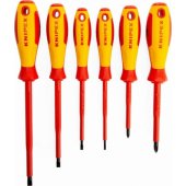 KNIPEX atsuktuvų rinkinys 00 20 12 V02 VDE Slim (raudona/ geltona, 6 vnt.)