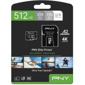 MicroSDXC 512GB Class 10 P-SDU512V32200PEP-GE