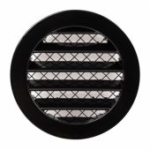 ALIUMINIO LYDINIO GROTELĖS 100MM JUODOS