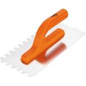 Neo dantyta glaistyklė 270x125mm, dantys 10x10x10mm, plastikinė rankena (50-20
