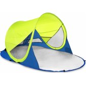 Spokey Stratus savaime susilankstanti paplūdimio palapinė su UV filtru, žalia-g