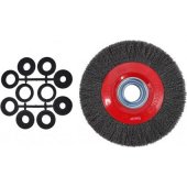 AWTools diskinis šepetys, 200 mm, skylė 32 mm (AW55195)