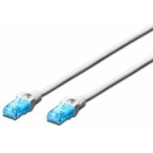 CAT 5e U-UTP jungiamasis kabelis 0,5m pilkas