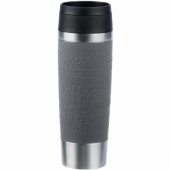 Emsa TRAVEL MUG Classic Grande terminis puodelis (pilkas / nerūdijantis plienas, 0.5