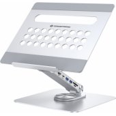 DONN27G Nešiojamojo kompiuterio stovas su 7 viename USB-C prijungimo stotele